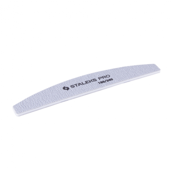 NF-41/2 STALEKS PRO crescent mineral file 180/240 grit-33293-Сталекс-Nail files