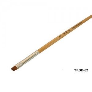  Пензлик коса дерев'яна ручка YKSD-02