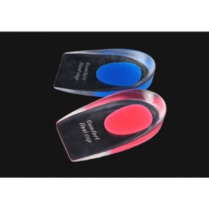 Silicone heel pad, spurs, foot pain, foot massager, care, half heel, insoles, height increase