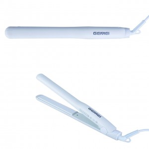 Iron 413GM, Gemei hair straightener, compact, ergonomic design, safe styling