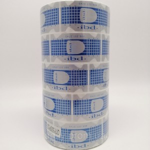  Forms for nail extension narrow IBD in a roll (500 pcs/roll, 5 rolls/pack) Colour: silver