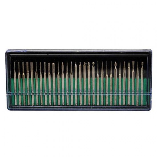 Milling heads 30 PCs in a set (silver), 59249, Nails,  Health and beauty. All for beauty salons,All for a manicure ,Nails, buy with worldwide shipping