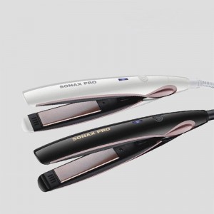  Ferro de engomar Sonax Pro MS 3100, pinça profissional, alisador de cabelo, design elegante e ergonómico, cabo giratório, aquecimento rápido