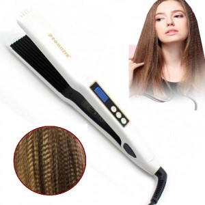 Iron 7050A-MZ Mozer corrugated, for basal volume, safe corrugated curling iron, lightweight, ergonomic design