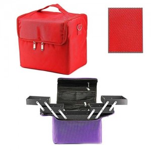 Suitcase of the master fabric red A65