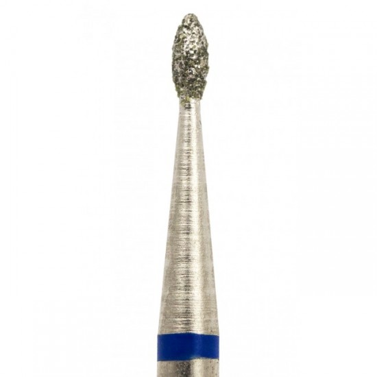 Frez diamentowy Nerka, nacięcie Średni-64096-saeshin-Dysze do manicure