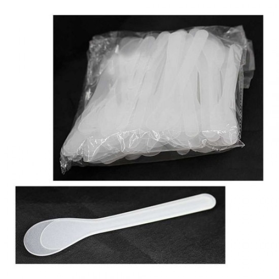 Pá de plástico fosco 100 pçs/pacote (13,2 cm)-60166-China-Cosmetologia