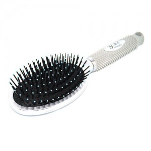  Massage comb oval gray (massage handle)