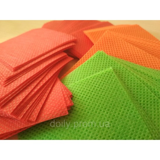 Doily napkins 6x6 cm (400 PCs in a tube) from spunbond 45 g / m? (4823098702733), 33718, TM Doily,  Health and beauty. All for beauty salons,All for a manicure ,Supplies, buy with worldwide shipping
