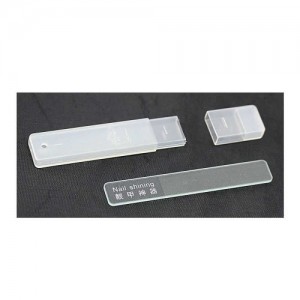  Lixa de unhas de vidro em uma caixa (Coreia)