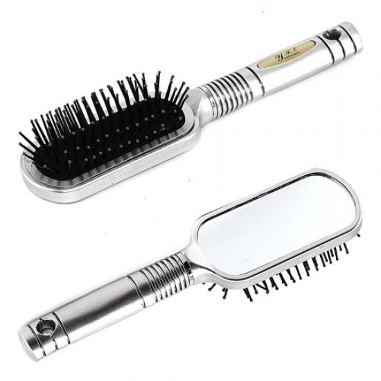 Massage comb with mirror, 57891, Hairdressers,  Health and beauty. All for beauty salons,All for hairdressers ,Hairdressers, buy with worldwide shipping