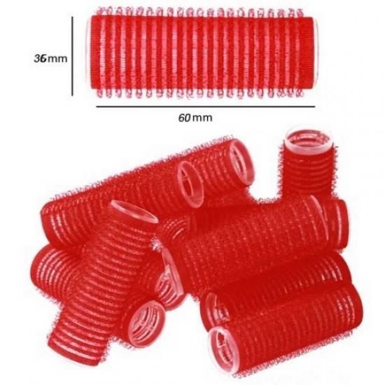Velcro curlers 6pcs d 30, 58302, Hairdressers,  Health and beauty. All for beauty salons,All for hairdressers ,Hairdressers, buy with worldwide shipping