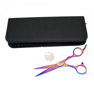 Scissors in a case T G for cutting T5550-55