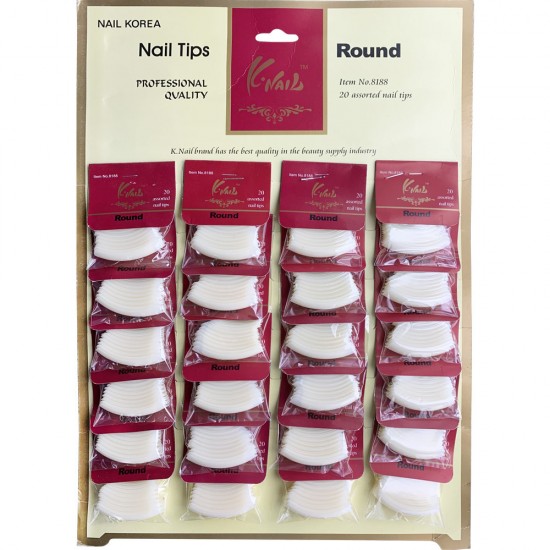 Price for 24 tea bags. Sheet with false nails Knail #8188, LAK100, 18849, False nails,  Health and beauty. All for beauty salons,All for a manicure ,All for nails, buy with worldwide shipping