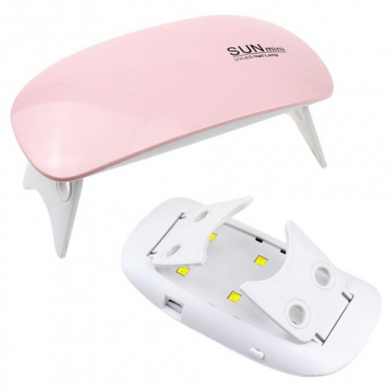 UV-Taschenlampe SUN mini Wird mit jedem Handy-Ladegerät oder einer Powerbank betrieben-17746-SUN-Lampen voor nagels