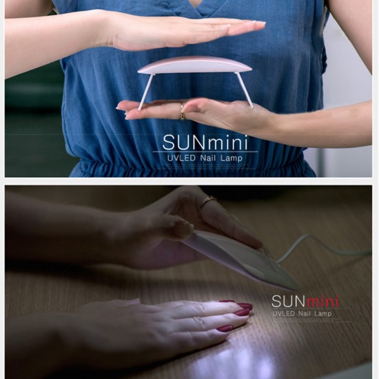 Lámpara UV de bolsillo SUN mini Alimentado por cualquier cargador de teléfono o banco de energía-17746-SUN-Lámparas para uñas