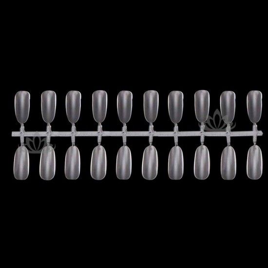 Conseils pour la conception transparent détachable 24 x 5 pcs-1754-Ubeauty Decor-Conseils, formes pour les ongles