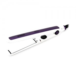 Hair straightener GM 421, for all hair types, safe styling, ceramic coating, compact
