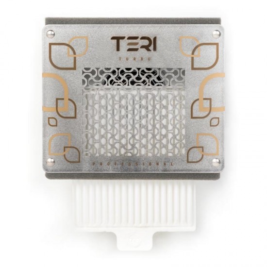 Hotte de table puissante Teri Turbo dépoussiéreur à ongles intégré professionnel avec filtre HEPA en maille inoxydable avec ornement-952734475-Teri-Aspirateurs TERI pour manucure n ° 1