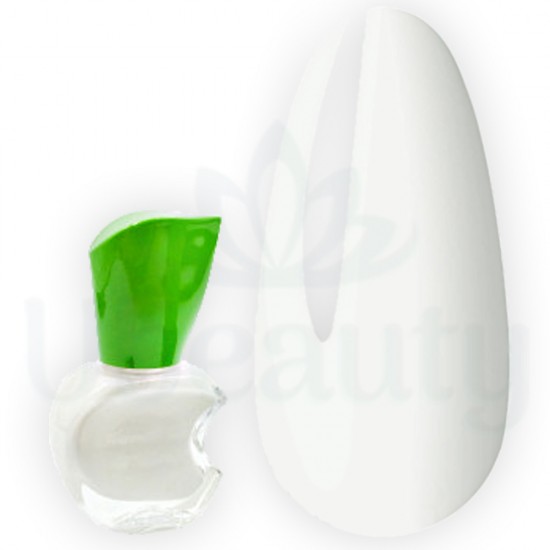 Farba do stempli, biała, 15 ml.-2826-Ubeauty Decor-Wystrój i projekt paznokci