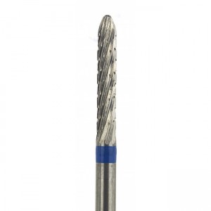 Carbide cutter Bullet, notch Medium cruciform