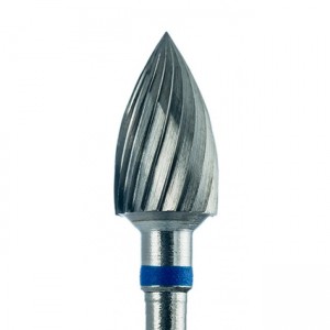 Carbide cutter Flame, notch Medium single