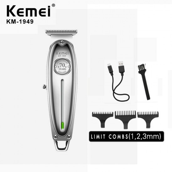 Carro Kemei KM1949 1400mAh Carregamento rápido e forte potência-952727332-Kemei-Tudo para cabeleireiros