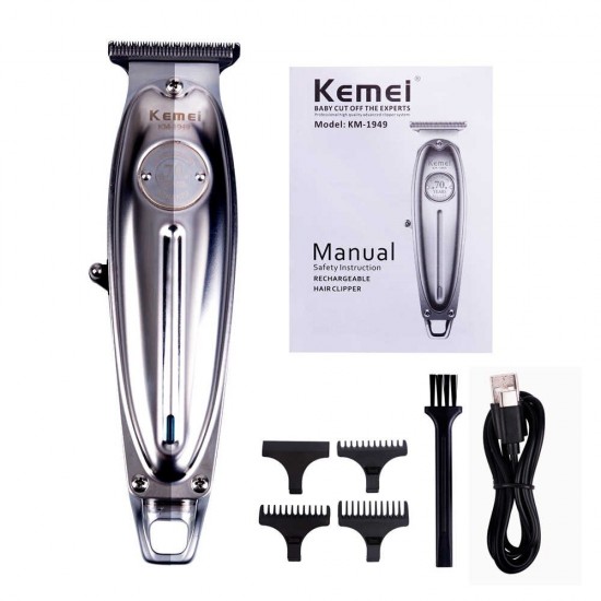 Carro Kemei KM1949 1400mAh Carregamento rápido e forte potência-952727332-Kemei-Tudo para cabeleireiros