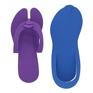 Men's disposable slippers (embossed)