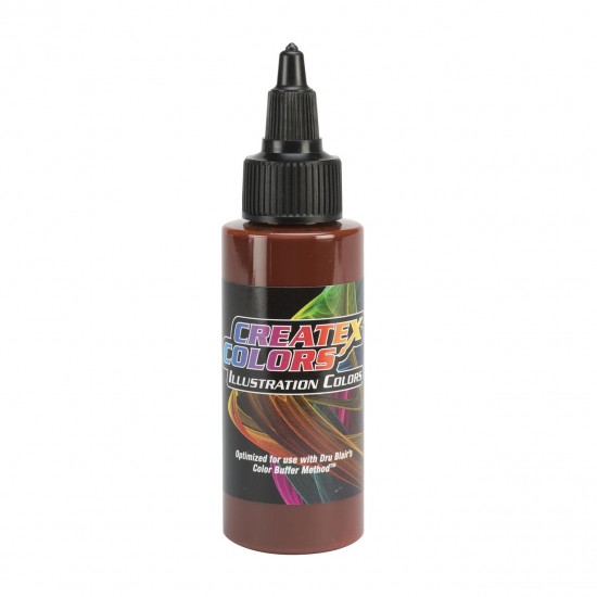 Createx Illustratie Gebrande Sienna 5064-02, 60 ml-tagore_5064-02-TAGORE-Verven voor airbrushen