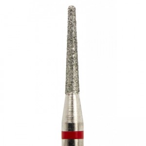  Diamond milling cutter. Rounded cone, Shallow notch