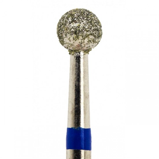 Fraise diamantée Boule, encoche Medium-64092-saeshin-Buses pour manucure