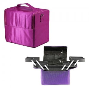  Valise du maître tissu violet A65