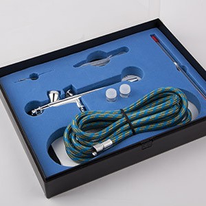 Airbrush-Set BD-207K, FENGDA Airbrush 0,2/0,3/0,5 mm