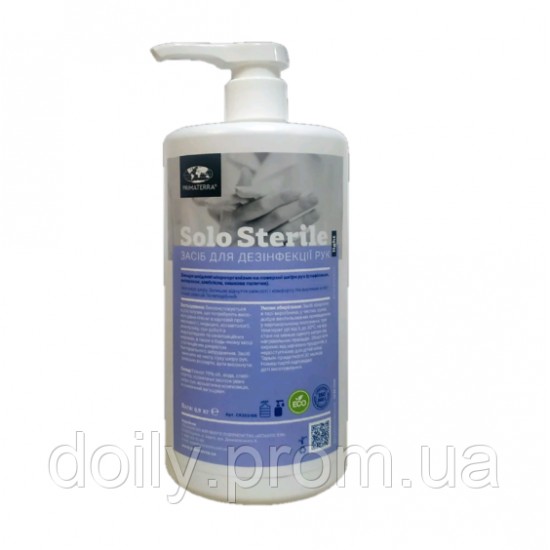 Gel zur Reinigung der Hände mit antiseptischen Eigenschaften SOLO sterile light-33614-Фурман-Antivirus producten