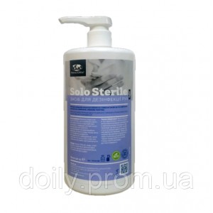  Gel for cleansing hands with antiseptic properties SOLO sterile light