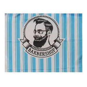  Peignoir Barber FRESH (blau\grün\gestreift)