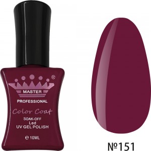  Gel polish MASTER PROFESSIONAL Soak-off 10ml ?151 ,MAS100