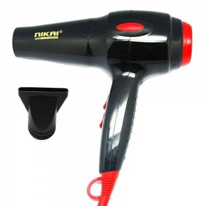 Фен для сушіння волосся DH 3316 1800W, для укладання, зручний в руці, ергономічна ручка, 2 режими нагрівання, 2 швидкості