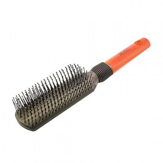 Straight hairbrush (wooden handle) 9543BW, 57714, Hairdressers,  Health and beauty. All for beauty salons,All for hairdressers ,Hairdressers, buy with worldwide shipping