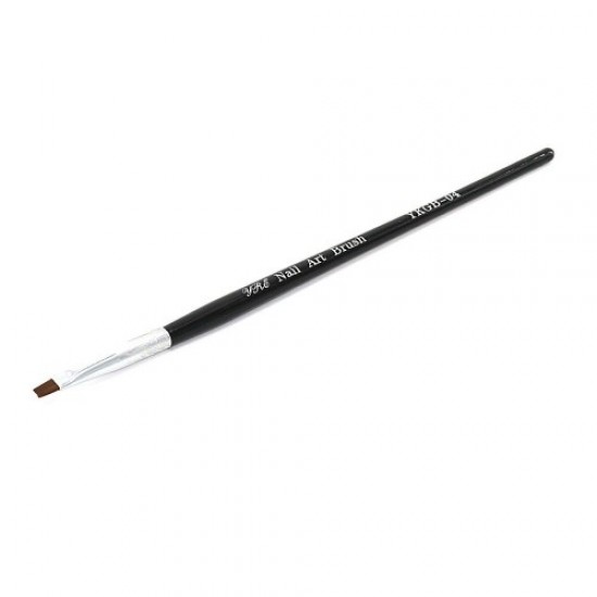 Gel brush black handle straight bristle №4-59145-China-Brushes, saws, bafs