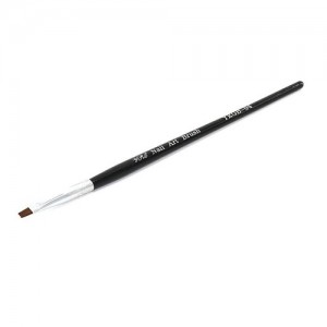  Gel brush black handle straight bristle №4