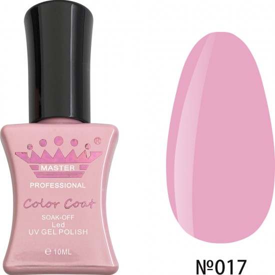 Gel Polish MASTER PROFESSIONAL soak-off 10ml №017, MAS100, 19516, Gel Lacquers,  Health and beauty. All for beauty salons,All for a manicure ,All for nails, buy with worldwide shipping