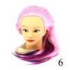 Голова цветная color микс ЕТ 4-8 (5 цветов), ET, Головы искусственные,  Красота и здоровье. Все для салонов красоты,Все для парикмахеров ,Парикмахерам, купить в Украине