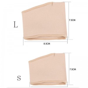 Тканевый бандаж с гелевыми подушками под плюсну, размер 34-36(S)