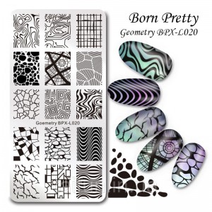 Stamping plate Born Pretty BPX-L020