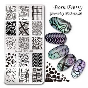 Placa de carimbo Born Pretty BPX-L020