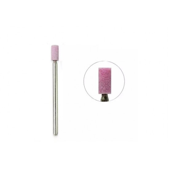 Corundum pink nozzle cylinder (small) pink stone, 32883, Corundum cutters,  Health and beauty. All for beauty salons,All for a manicure ,Fresers for manicure, buy with worldwide shipping