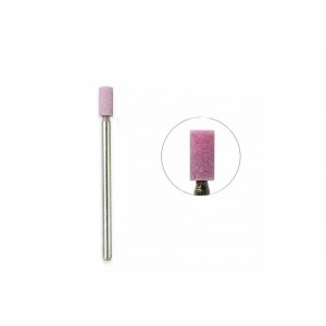 Nozzle corundum pink cylinder (small) pink stone