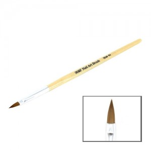  Acrylic brush №4 flat (wood)